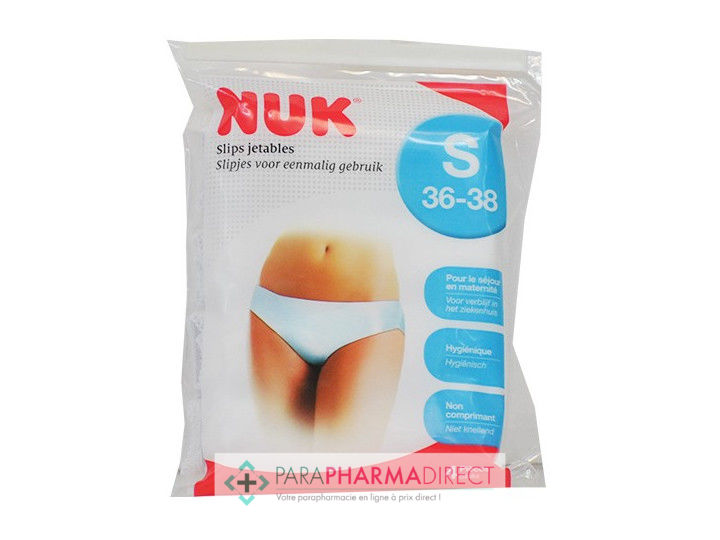Nuk Slips Jetables Maternite Taille S 36 38