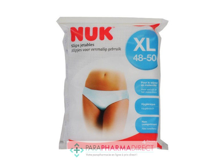 Nuk Slips Jetables Maternite Taille XL 48 50 x4 Paraphamadirect