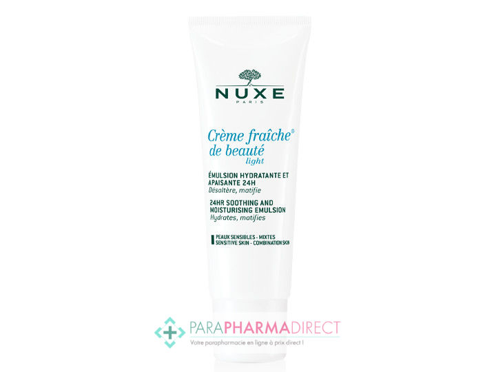 Nuxe Fluide matifiant Crème fraîche de beauté - Soin visage peau mixte