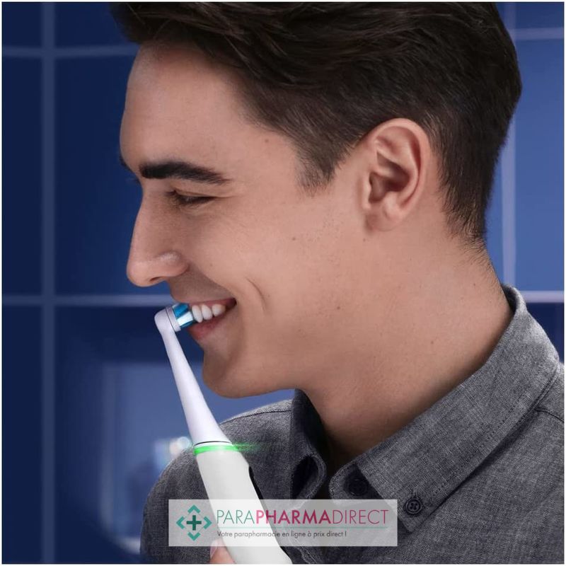Oral B iO - Nettoyage, Protection & Aide au Brossage Professionnels - Brosse  à Dents Electrique Rechargeable Adulte - Paraphamadirect