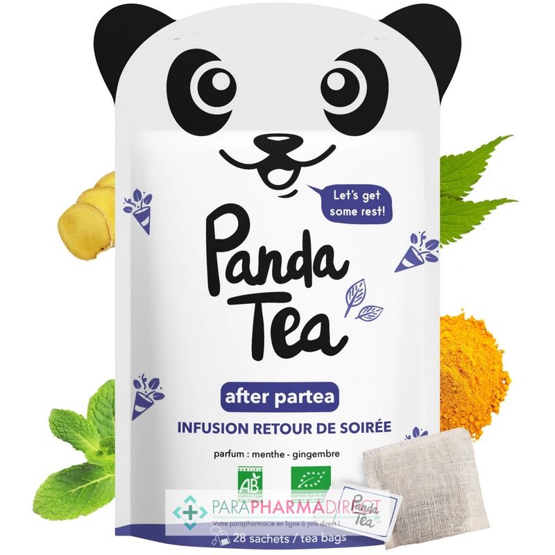 Panda Tea - After Partea - Infusion Retour de Soirée - BIO - 28