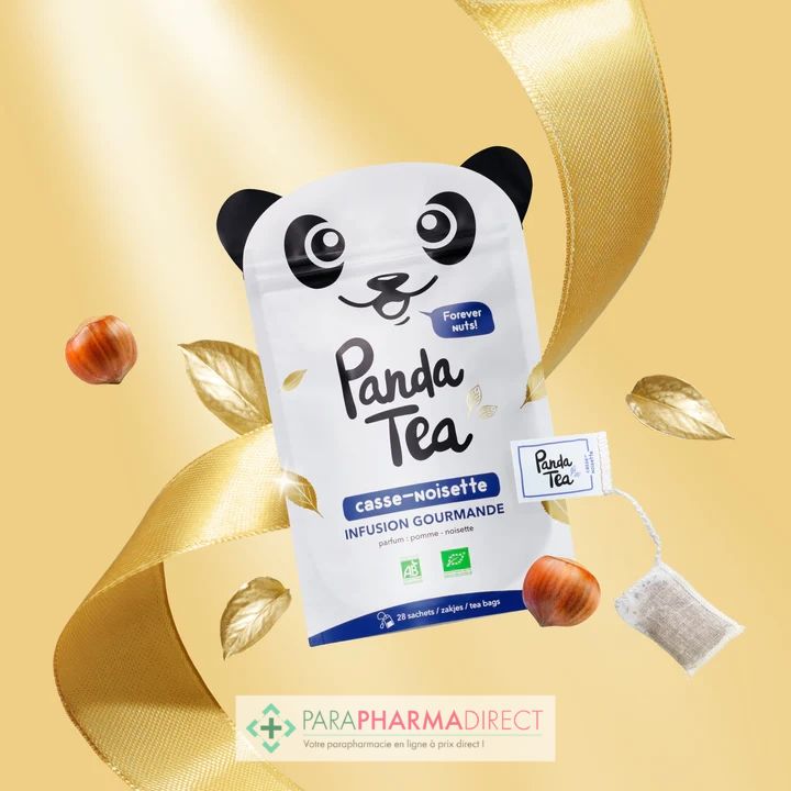 Panda Tea - Casse-Noisette - Infusion de Noël Gourmande - BIO - 28 sachets