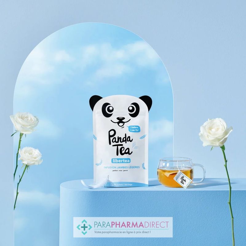 Panda Tea - Libertea - Infusion Jambe Légères - BIO - 28 sachets