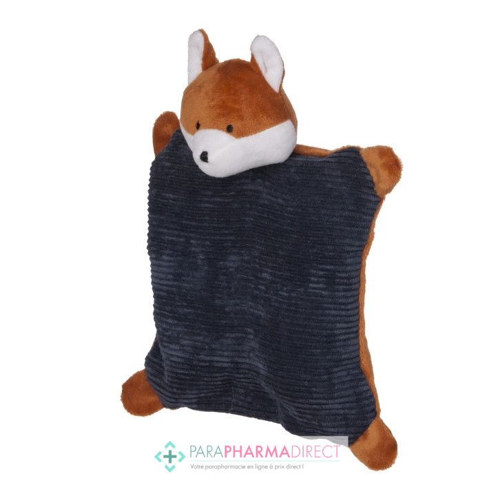 La peluche bouillote Pelucho est garnie de grains de blé et de