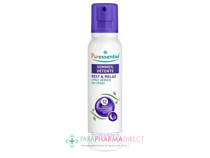 Puressentiel Sommeil Détente Spray Aérien aux 12 Huiles