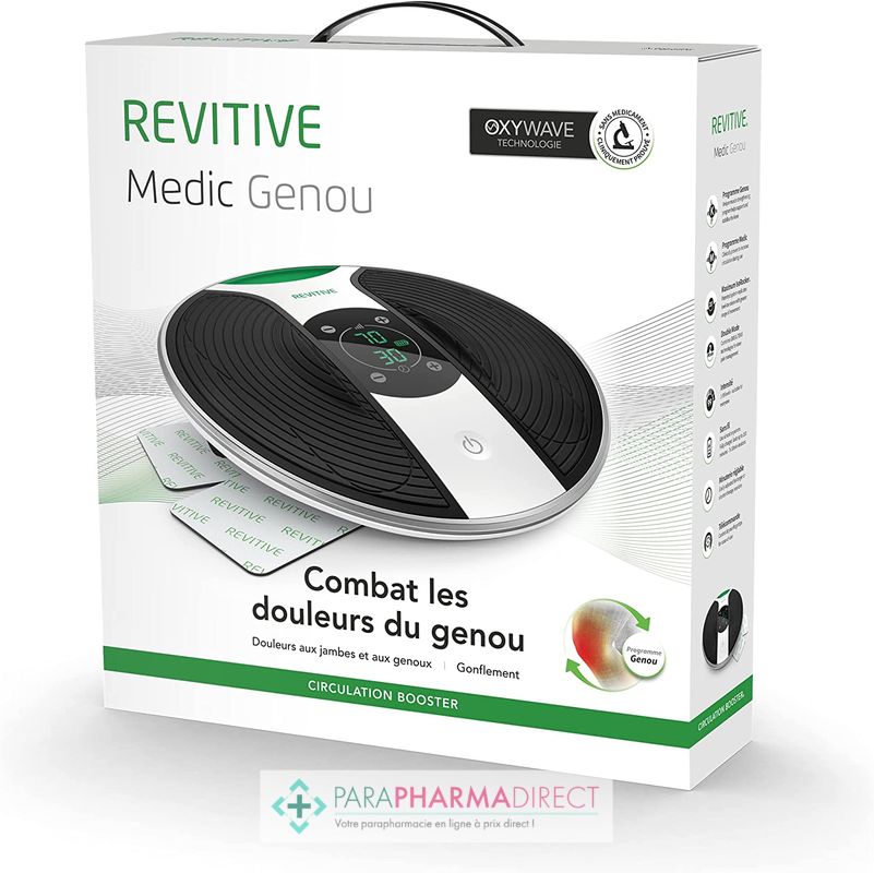 Revitive Medic Genou - Stimulateur Circulatoire Arthrose - Paraphamadirect