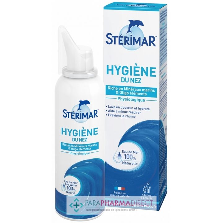 Spray nasal eau de mer : Achat d'eau de mer en ligne