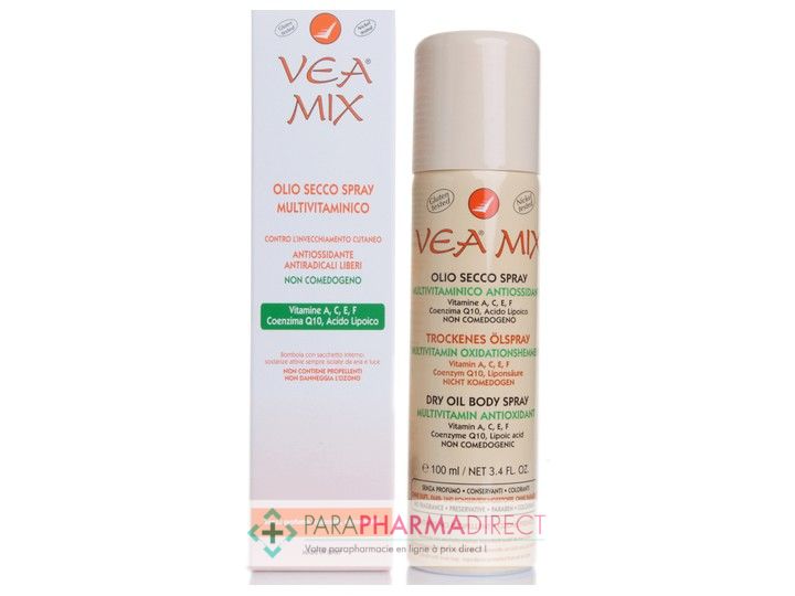 Vea Mix - Olio secco spray multivitaminico - 100 ml