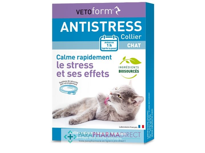 Vetoform Antistress Collier Pour Chat Paraphamadirect