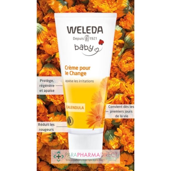 WELEDA Calendula crème pour le change bébé bio