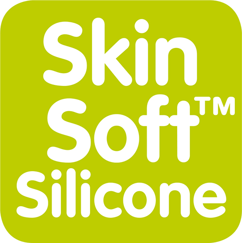 Tétine en silicone MAM SkinSoftTM : facilement acceptée par les bébés, pour une sensation familière