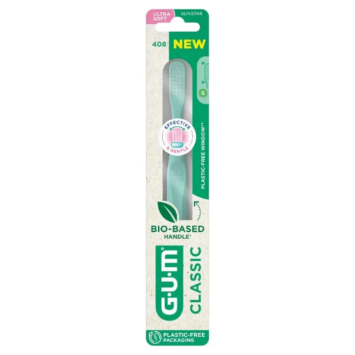 Classic brosse à dents bio-sourcée Ultra Soft Gum  - une brosse à dents