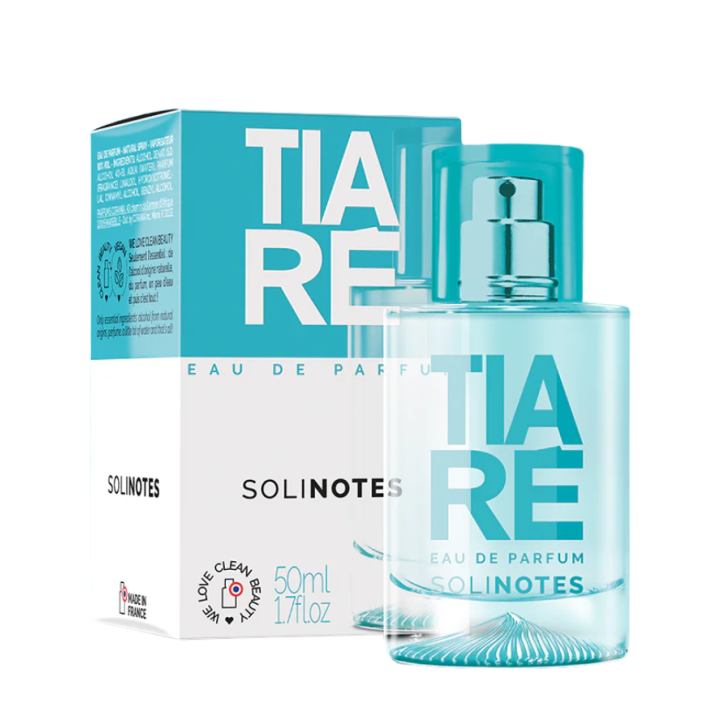 Eau de parfum Tiaré Solinotes - spray de 50ml