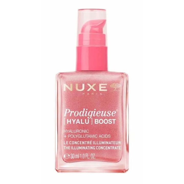 Prodigieuse Hyalu Boost Le concentré illuminateur Nuxe - flacon-pompe de 30ml