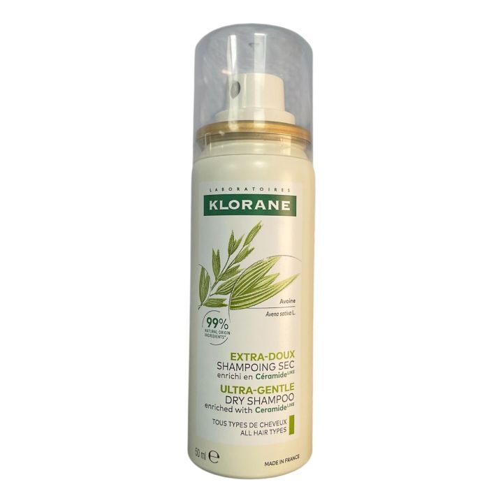 Shampoing sec extra-doux Klorane - spray de 50ml