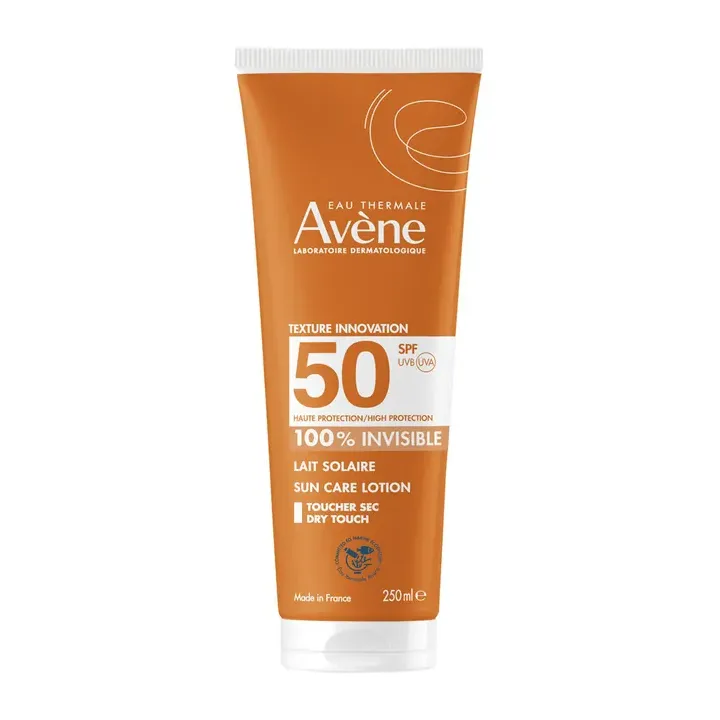 Lait solaire haute protection SPF 50+ Avène - tube de 250ml
