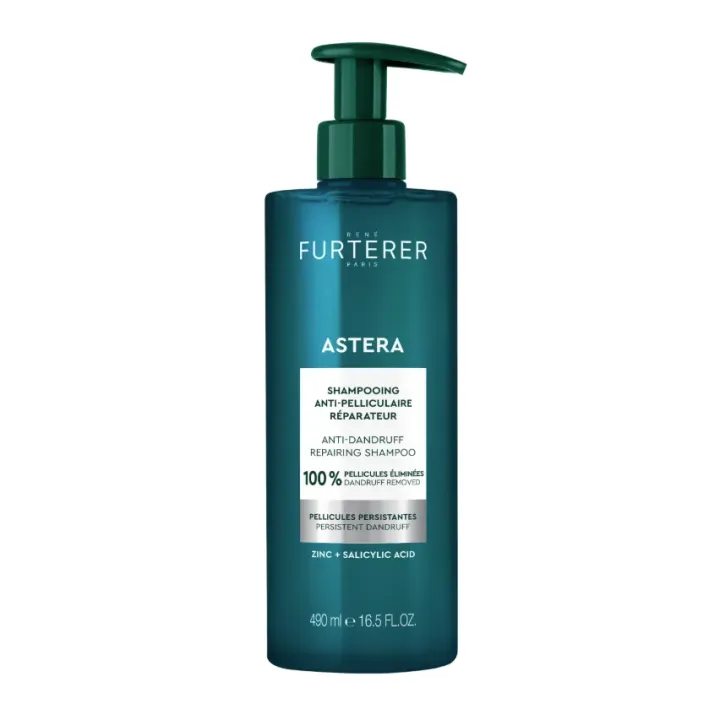 Shampooing anti-pelliculaire réparateur René Furterer - flacon-pompe de 490ml