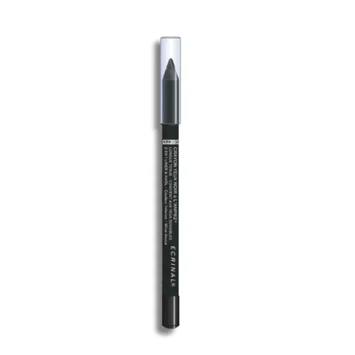 Crayon maquillage yeux sensibles noir Ecrinal - crayon de 1,3g