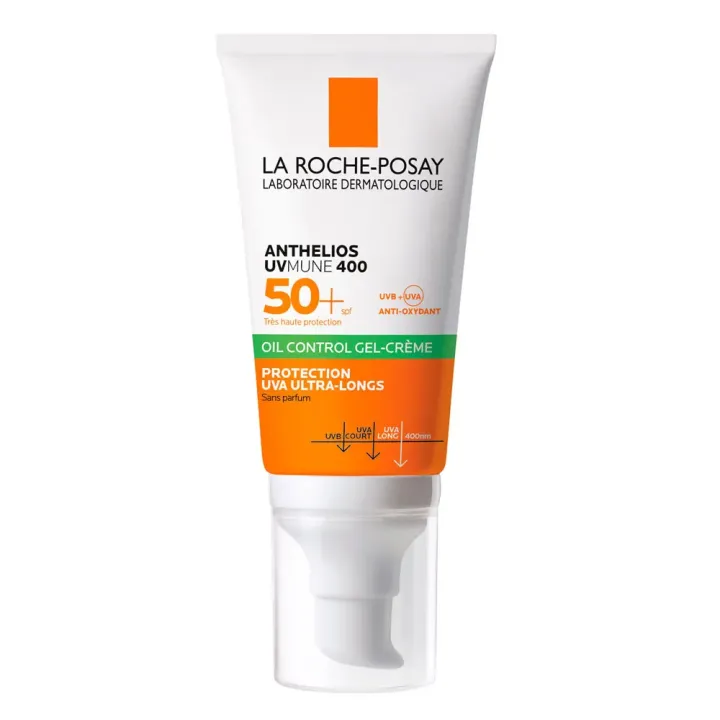Anthelios UVMUNE 400 SPF50+ La Roche-Posay - flacon-pompe de 50ml