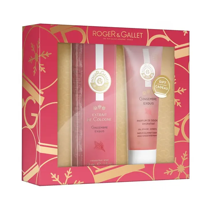 Coffret découverte extrait de cologne avec parfum de douche - flacon de 30ml + tube de 50ml