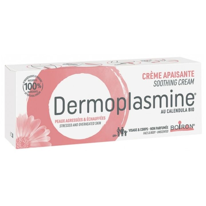 Dermoplasmine crème apaisante au calendula bio Boiron - tube de 70g