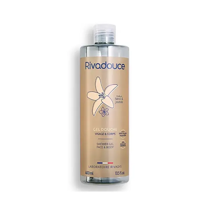 Gel douche Néroli & Jasmin Rivadouce - flacon de 400ml