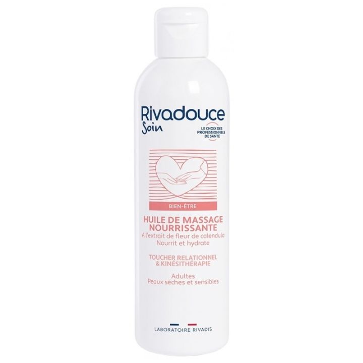 Huile de massage nourrissante Rivadouce - flacon de 250ml