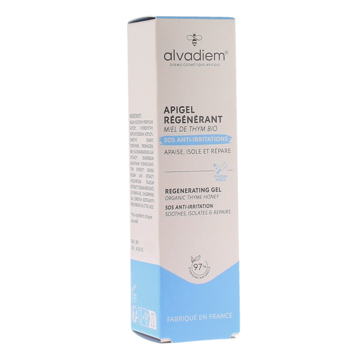 Apigel régénérant mains et pieds Apivita - tube de 10ml