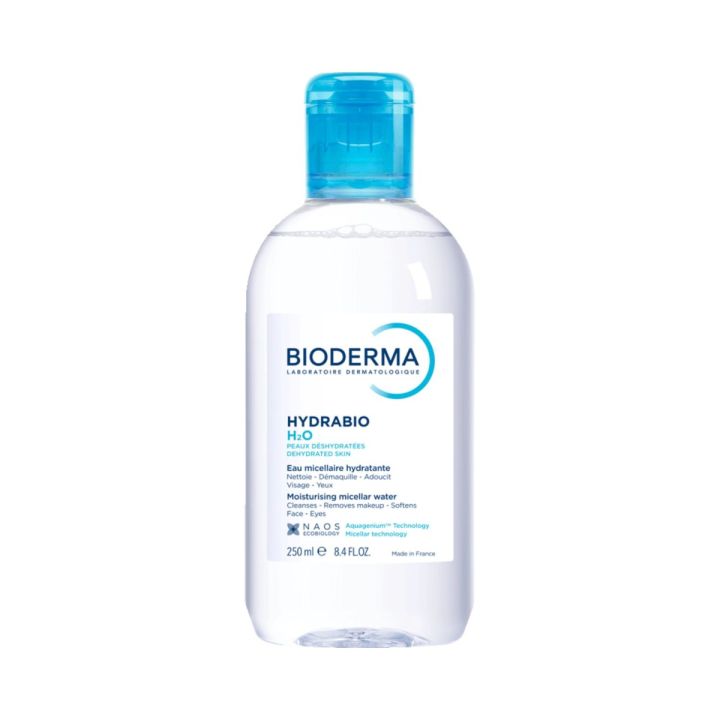 Eau micellaire Hydrabio H2O Bioderma - flacon de 250 ml