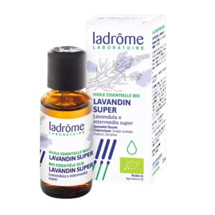 Huile essentielle de lavandin bio Ladrôme - flacon de 30ml 