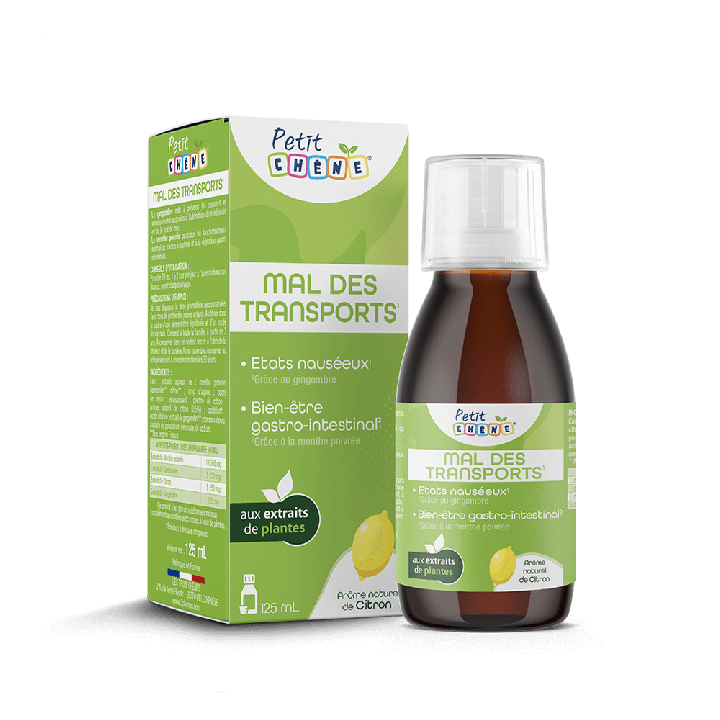 Petit Chêne Mal des Transports Les 3 Chênes - flacon de 125ml