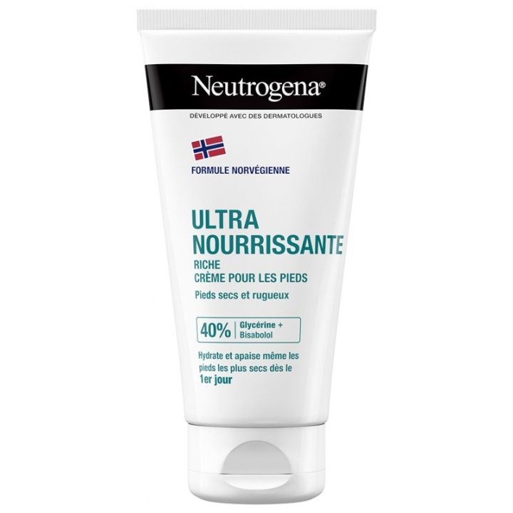 Crème pieds très secs et abîmés Neutrogena - tube de 150 ml