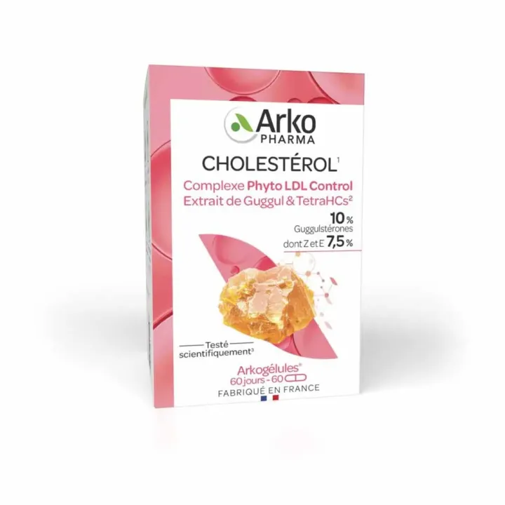 Arkogélules Cholestérol Arkopharma - boite de 60 gélules