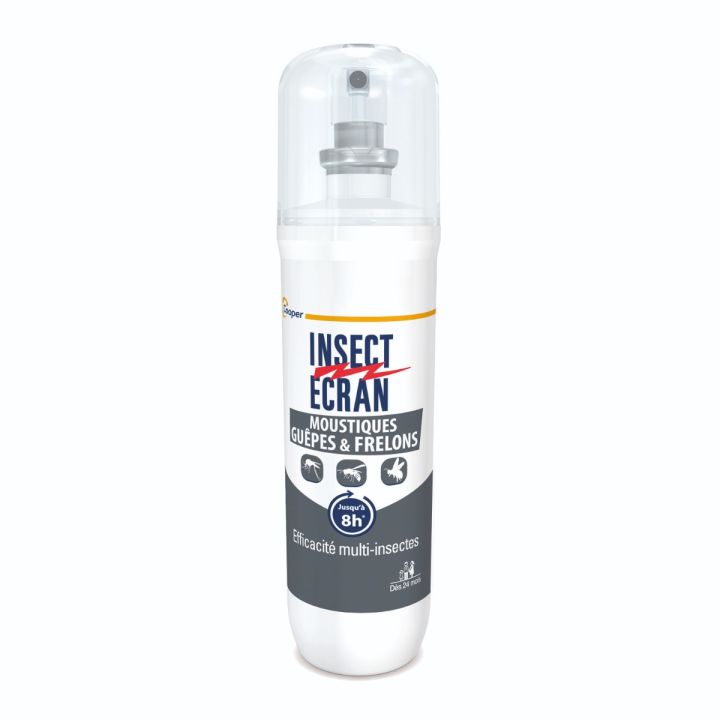 Moustiques, guêpes & frelons Répulsif peau adultes & enfants Insect Ecran - spray de 100 ml