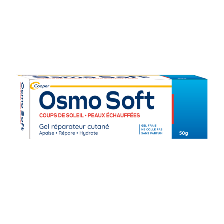 Osmo soft gel réparateur cutané Cooper - tube de 50g 