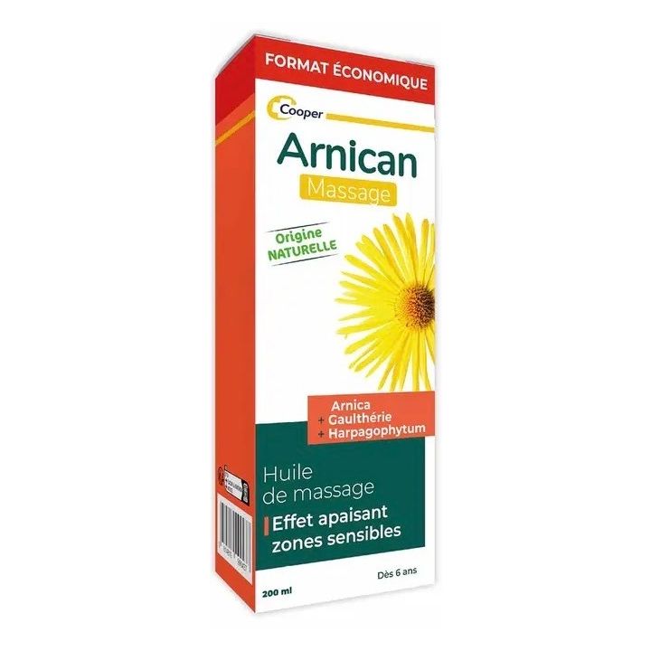 Arnican huile de massage Cooper - flacon de 200ml