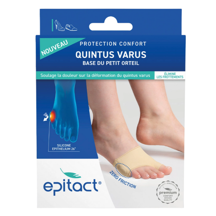Protection confort quintus varus taille S Epitact - une protection