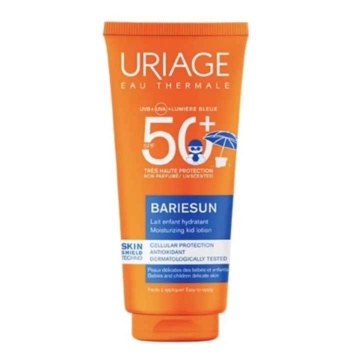 Bariésun lait enfant hydratant SPF50+ Uriage - tube de 100ml