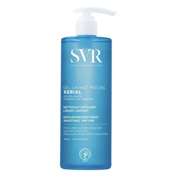 Xerial gel lavant peeling SVR - flacon-pompe de 400ml