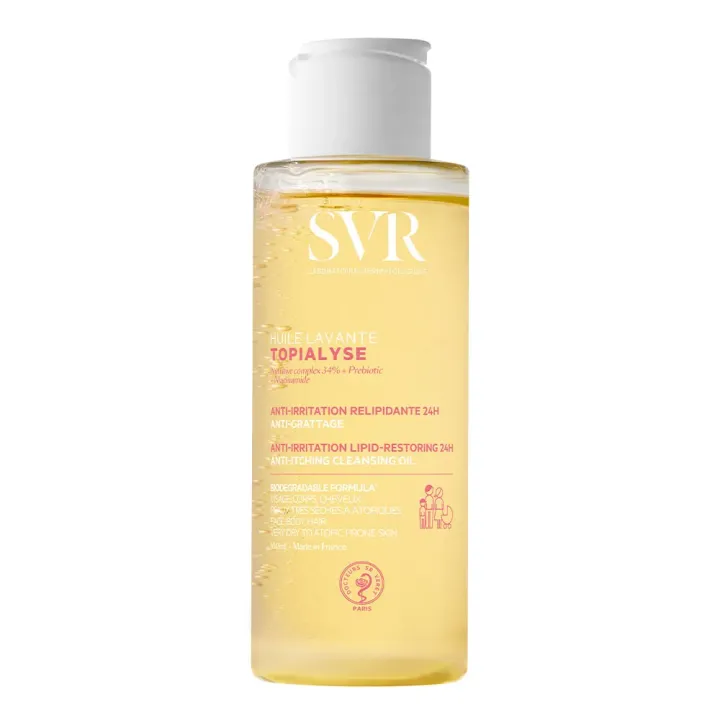 Topialyse huile lavante SVR - flacon de 100ml