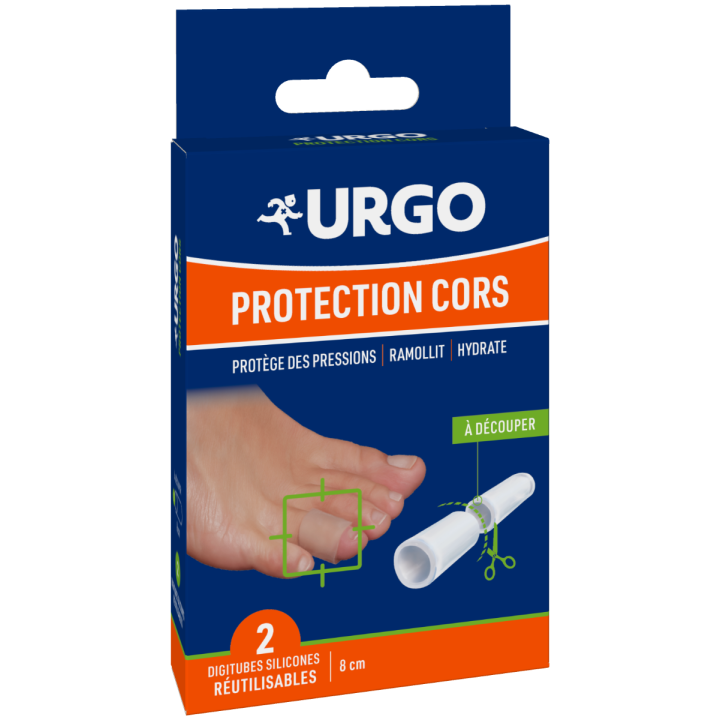 Protection Cors Urgo - 2 Digitubes à découper
