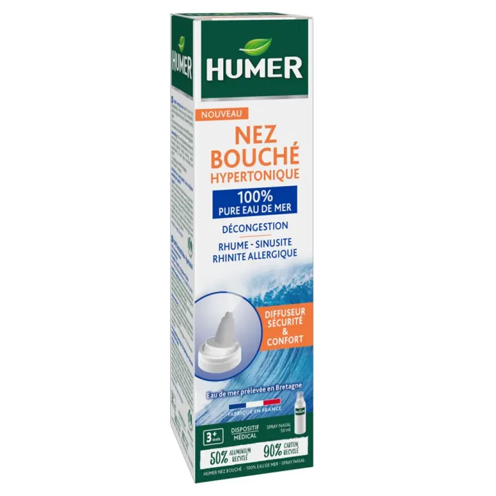 Humer nez bouché hypertonique - spray de 50ml