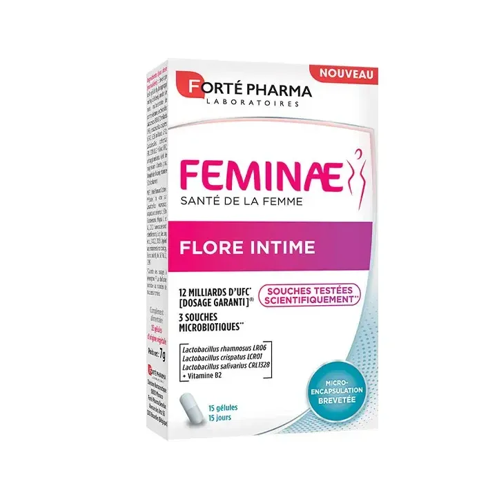 Feminae flore intime Forté Pharma - boite de 15 gélules