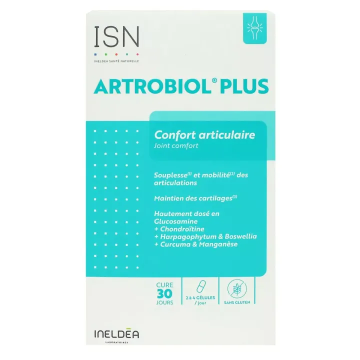 Artrobiol plus Ineldea - boîte de 120 gélules