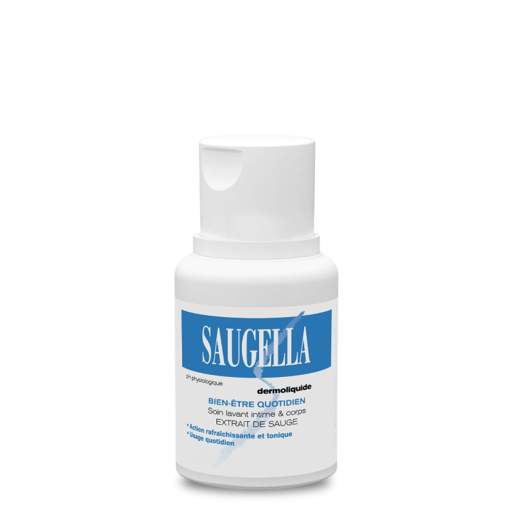 Dermoliquide émulsion lavante douce Saugella - flacon de 100 ml