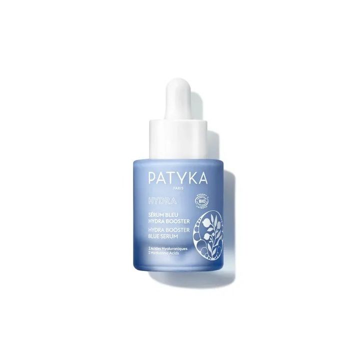 Sérum bleu Hydra Booster bio Patyka - flacon-pipette de 30ml