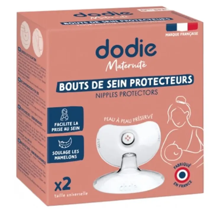 Allaitement Bouts de Sein Anatomiques taille standard Dodie - 2 bouts de sein