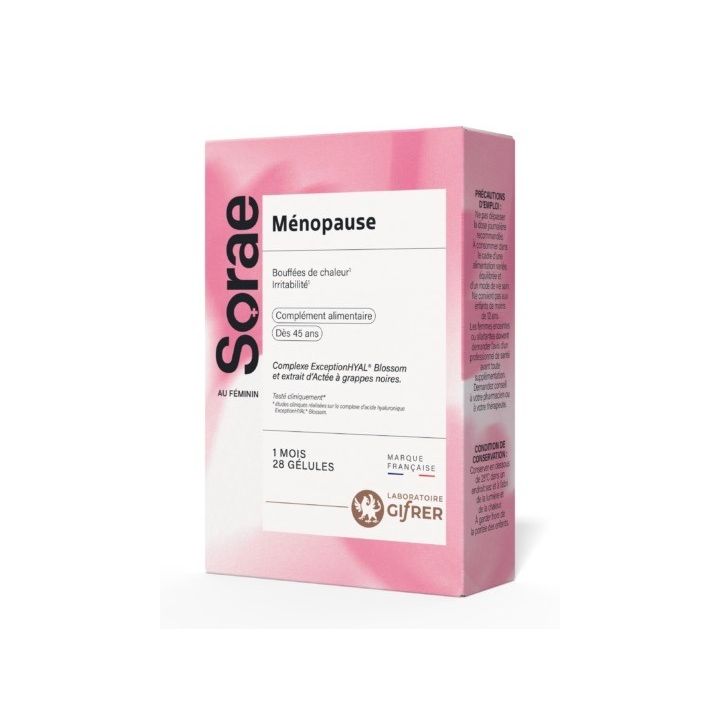Sorae Ménopause Gifrer - boite de 28 gélules