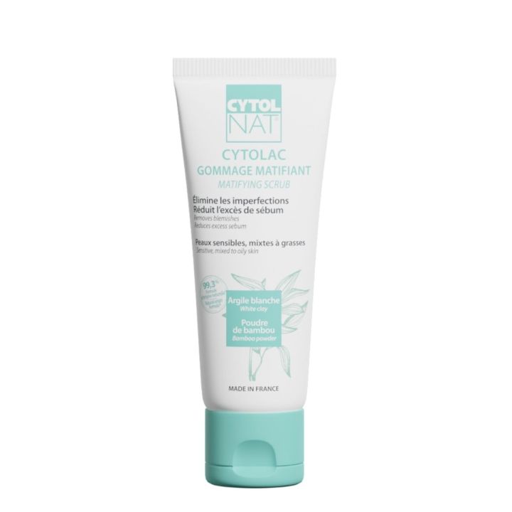 Cytolac gommage matifiant Cytolnat - tube de 75ml