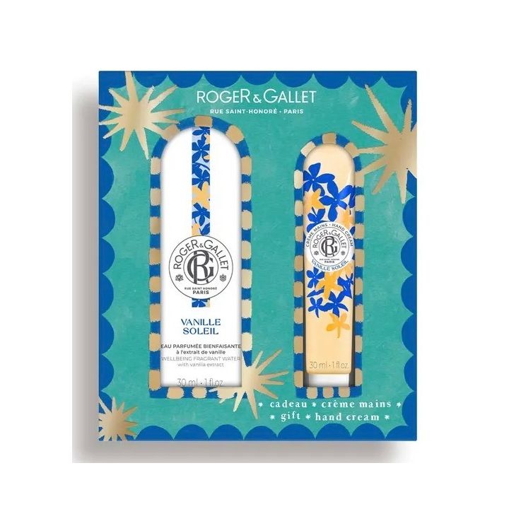 Coffret Vanille soleil Roger & Gallet - coffret de 2 produits